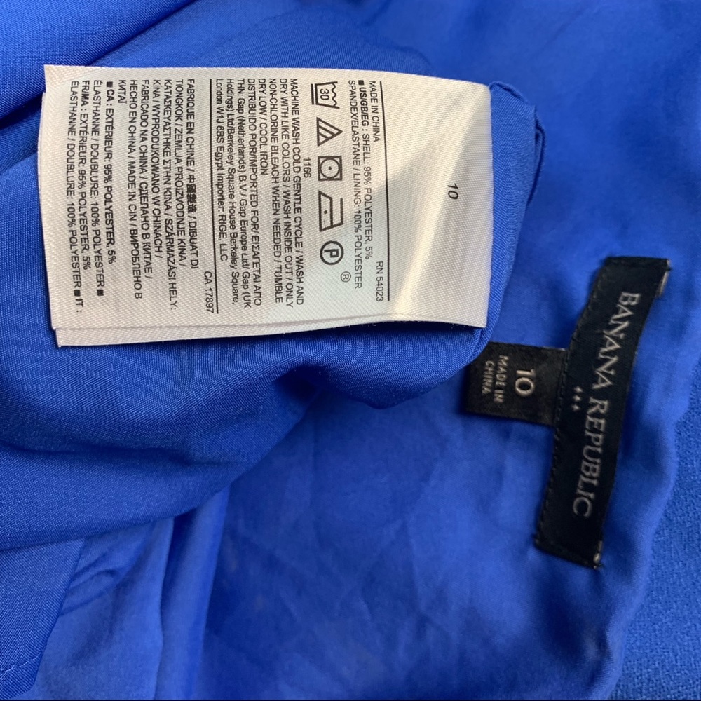 ✨💙✨ Banana Republic Royal Blue Dress ✨💙✨ - Picture 7 of 8